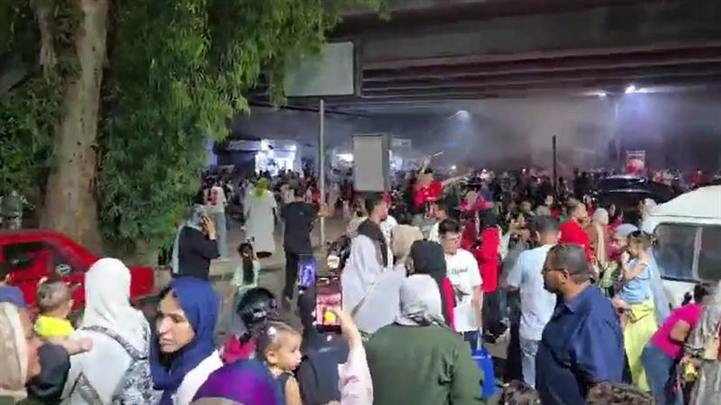 احتفالات حاشدة في شارع الجزيرة بتأهل الفراعنة لدور الـ16 في كأس العالم (فيديو)