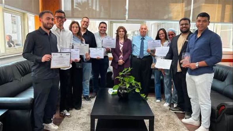 أكاديمية البحث العلمي: فوز أحد مشروعات التخرج التي ندعمها بالمركز الأول للباحثين الشباب