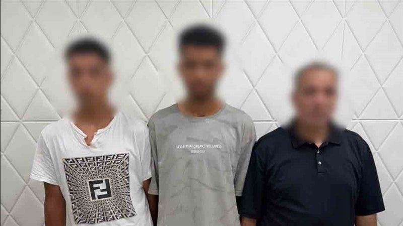 سقوط لصين سرقا هاتف مواطن باستخدام تروسيكل في مدينة نصر