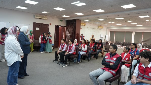 “الطفولة والأمومة” و”الهلال الأحمر المصري” ينظمان تدريب «المنقذ الصغير»