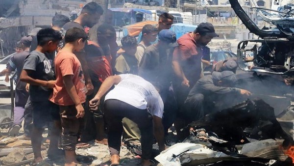 استشهاد فلسطينيين وإصابة 16 آخرين في قصف الاحتلال لمستشفى شمال قطاع غزة