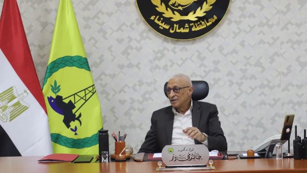 محافظ شمال سيناء يجري حركة تنقلات لعدد من رؤساء مجالس المدن لرفع كفاءة الأداء