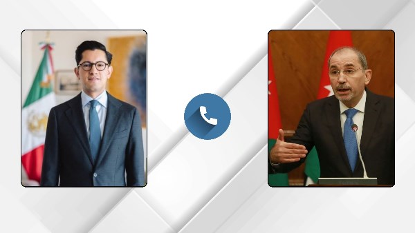 الأردن والمكسيك تبحثان تعزيز التعاون والتطورات الإقليمية