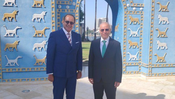 سفير العراق يبحث مع نظيره المصري ببغداد آفاق تعزيز العلاقات الثنائية