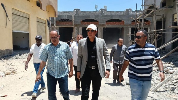 رئيس جهاز تنمية مدينة العبور يتابع معدلات تنفيذ مجمع الورش الحرفية المتكامل بالمنطقة الصناعية الأولى.. ويُوجّه بتسريع وتيرة العمل