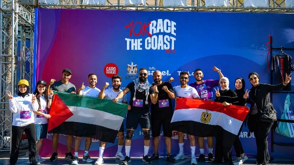 بمشاركة 1000 متسابق من 30 جنسية.. العلمين الجديدة تشهد ماراثون 10K Race the Coast
