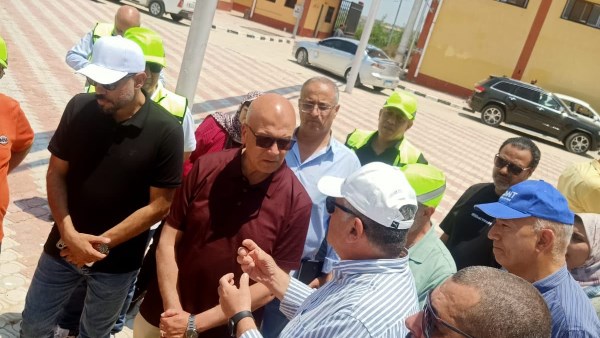 نائب وزيرة الإسكان يتفقد مشروعات مياه الشرب والصرف بمطوبس كفر الشيخ