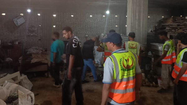 للفرز والخردة.. جهاز  6 أكتوبر يتحفظ على بدروم مخالف بالقطاع الجنوبي