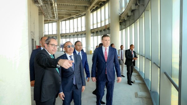 العاصمة الجديدة تستقبل رئيس جمهورية مدغشقر..صور
