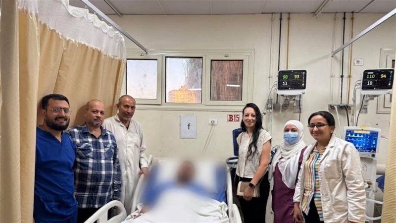 شلل كامل بـ عضلات الجسم، قسم السموم بصدر المنيا ينقذ شابا من الموت