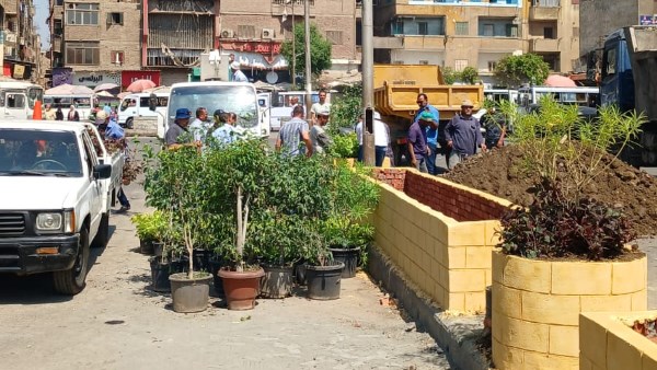 محافظ الجيزة يتابع أعمال رفع كفاءة شارع العامل الأول بإمبابة وتطوير الجزيرة الوسطي لتحسين المظهر الحضاري