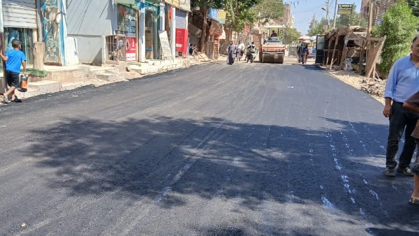 بدء أعمال تطوير وتوسعة ورصف طريق أبو صير – الحوامدية ضمن خطة محافظة الجيزة لتحسين شبكة الطرق