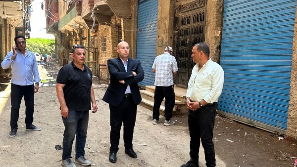 نائب محافظ الجيزة يتابع تنفيذ مشروع خط الطرد الجديد لمحطة رفع برك الخيام بكرداسة