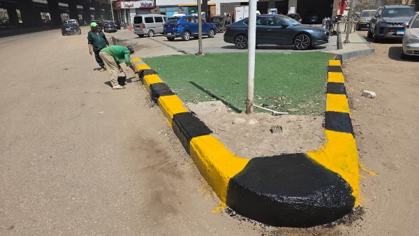 محافظ الجيزة يتابع حملة نظافة مكبرة بطريق المريوطية لإعادة المظهر الحضاري