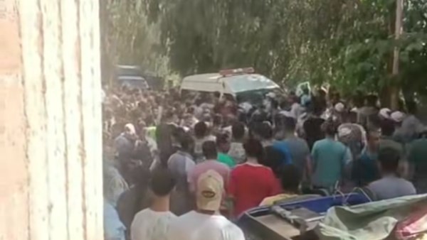 استخراج جثمان طفل غرق بترعة بالمنوفية