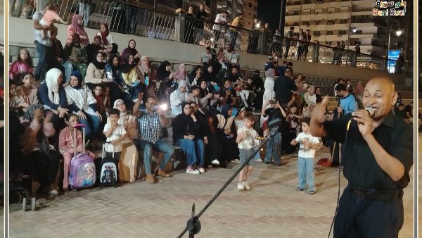 الممشى السياحي لكورنيش نيل بني سويف يواصل استضافته لفعاليات مبادرة وزارة الثقافة” شارع الفن”
