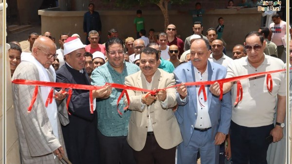 بني سويف: افتتاح تجديد وتطوير مسجدين في قريتي إبشنا والكنيسة