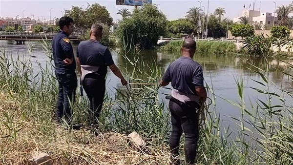 انتشال جثة طفل مجهول الهوية غرق بالترعة الإبراهيمية بأسيوط
