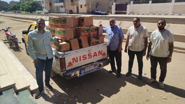 ضبط 430 كرتونة زيت تمويني قبل تهريبها وبيعها بأسعار مضاعفة في سوهاج