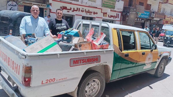 ضبط أصحاب 9 مخابز استولوا على 65 جوال دقيق بلدي مدعم بالغربية