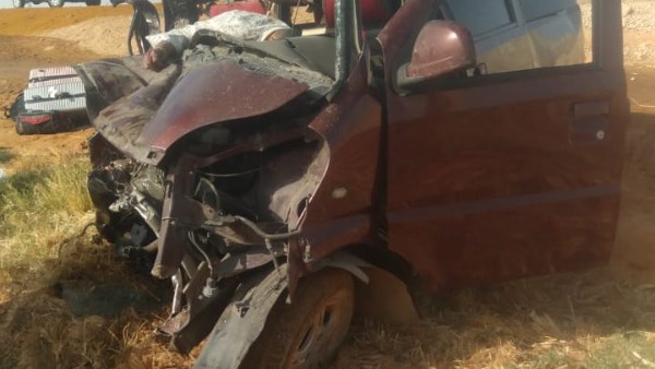 مصرع شخصين وإصابة آخرين في إنقلاب سيارة ملاكي بأسيوط