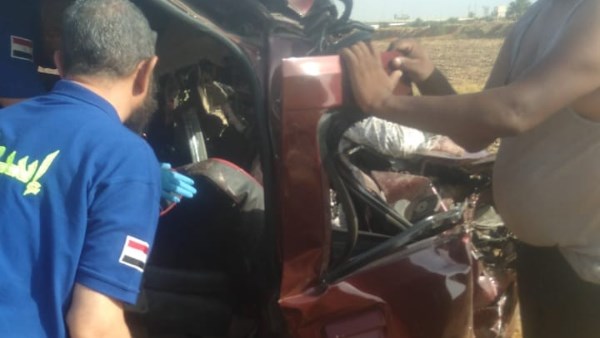 وفيات ومصابين .. أسماء ضحايا انقلاب سيارة بطريق بني عديات في أسيوط