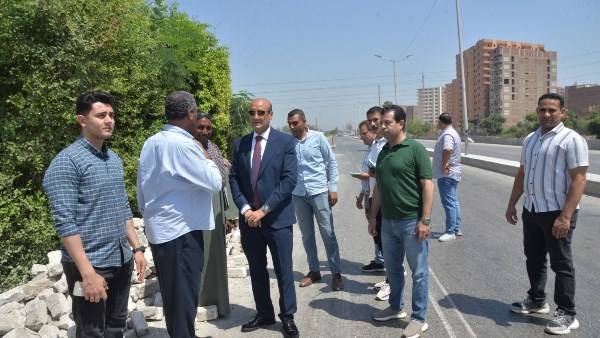 محافظ أسيوط يوجه بالتوسع في تشجير ورفع كفاءة إنارة الطريق الدائري