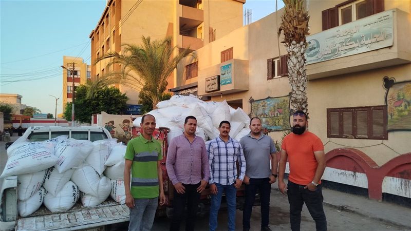 إحباط محاولة تهريب 4 أطنان أسمدة زراعية للسوق السوداء بالفيوم