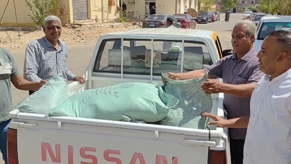 تموين الأقصر يضبط نصف طن دقيق بلدي مدعم داخل طاحونة غلال