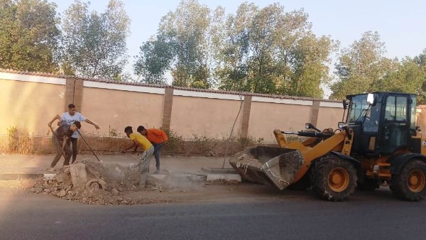 جهود مكثفة لرفع كفاءة الخدمات وتحسين مستوى المرافق بمركز أسوان