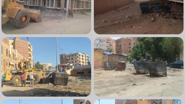 أسوان.. رفع المخلفات والتراكمات والقمامة وتحسين مستوى النظافة بعدد من المناطق