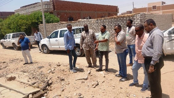 فى أسوان : متابعة ميدانية للمشروعات الجارية بنصر النوبة لتسريع معدلات الإنجاز وتحسين الخدمات
