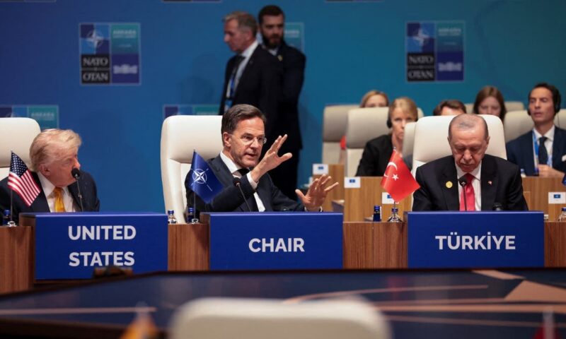 قمة الناتو تنطلق.. وأردوغان: مستعدون لإزالة ألغام هرمز