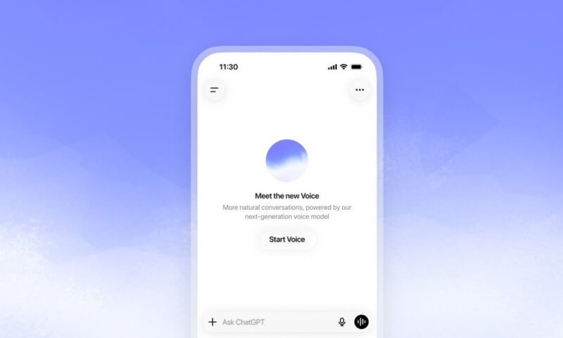 “OpenAI” تطلق نماذج ذكاء اصطناعي صوتية جديدة