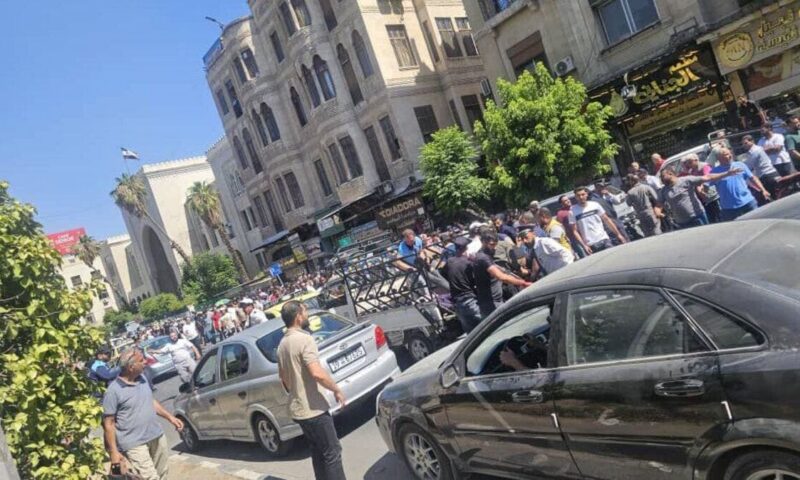 دوي انفجار قرب القصر العدلي في دمشق.. وسقوط قتلى