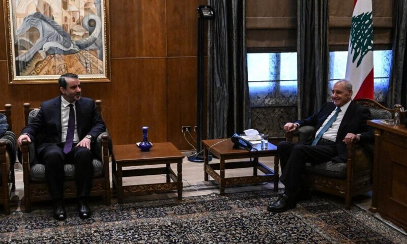 الشيباني من بيروت: لقاء حزب الله وارد إذا اقتضت المصلحة