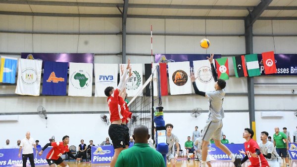 منتخب مصر للناشئين يهزم الجزائر ويتأهل لنصف نهائي بطولة أفريقيا للكرة الطائرة بالإسكندرية