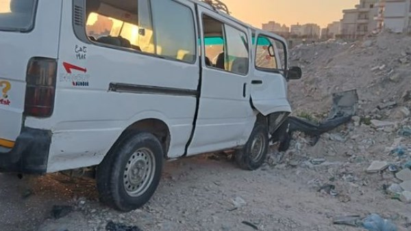 أسماء المتوفين والمصابين فى حادث التصادم بطريق مطروح الإسكندرية الساحلي