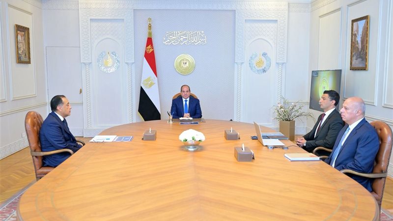 تكليفات حاسمة من السيسي لوزير الصناعة بحضور مدبولي
