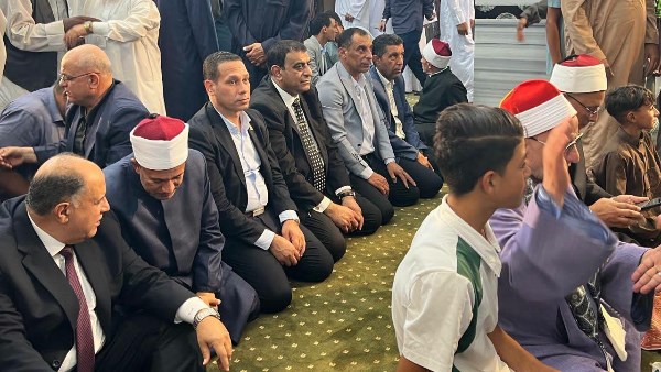 افتتاح مسجد الرحمن في القصاصين وسط حضور رسمي وشعبي كبير