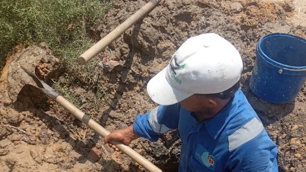 مياه القناة: الانتهاء من إصلاح 3 كسور مفاجئة بالشبكات في وقت واحد