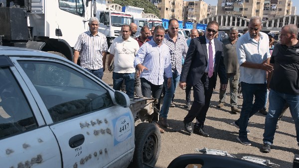 بالجراج العمومي .. محافظ بورسعيد يعلن الانتهاء من المرحلة الأولى للعمرات الجسيمة لـ18 سيارة ومعدة