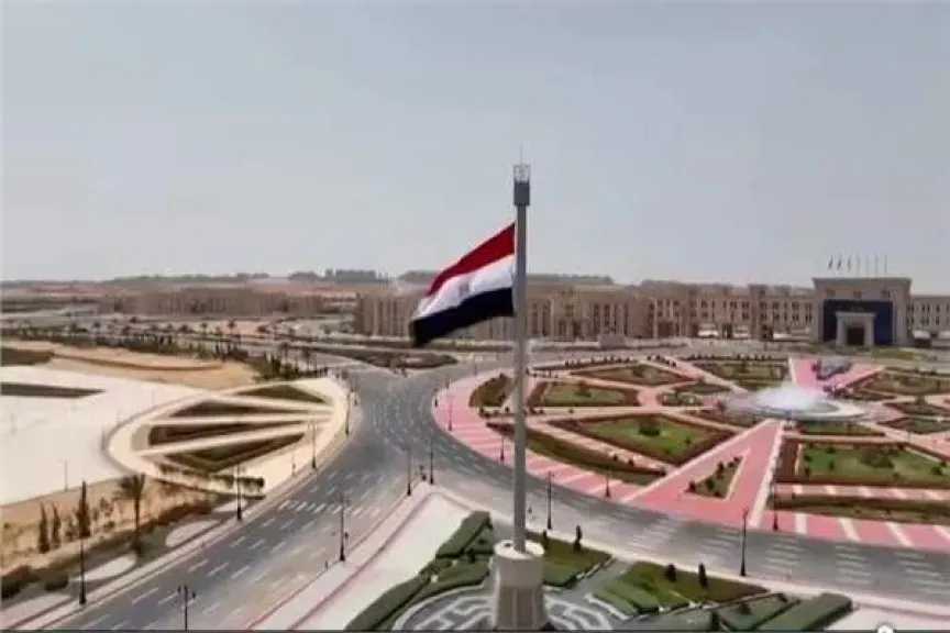 السيسي يفتتح الأوكتاجون بالعاصمة الجديدة