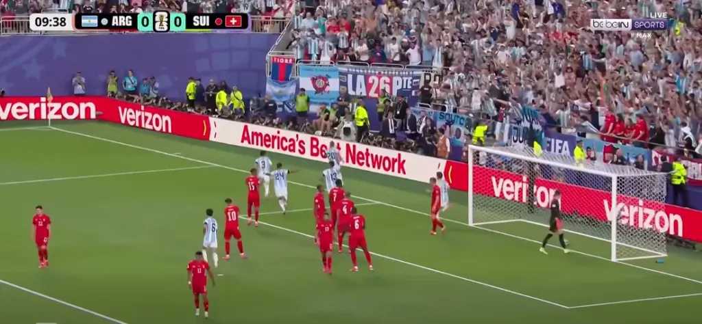 بث مباشر الأرجنتين ضد سويسرا الشوط الثاني (1-0) نتيجة مباراة ربع نهائي كأس العالم 2026 لحظة بلحظة