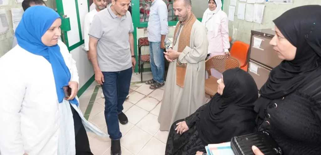 محافظ أسيوط يتفقد مستشفى صدفا المركزي ويطمئن على المرضى ويتابع جاهزية الأقسام