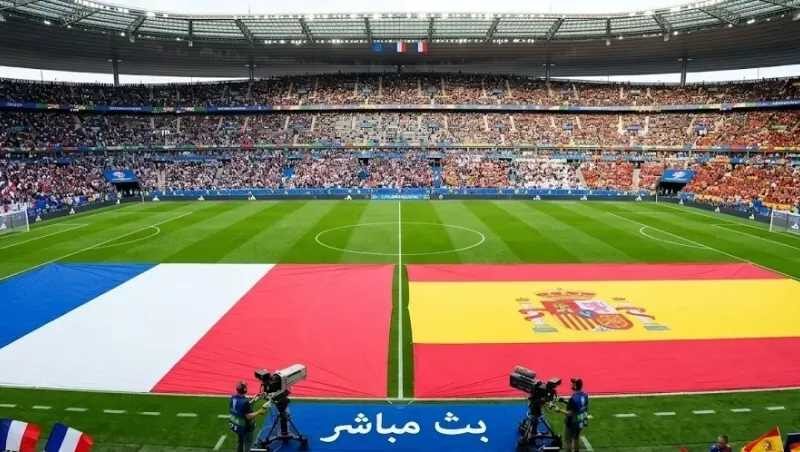 انطلاق الشوط الأول مشاهدة الأسطورة بث مباشر فرنسا ضد إسبانيا بجودة عالية من غير تقطيع قبل نهائي المونديال
