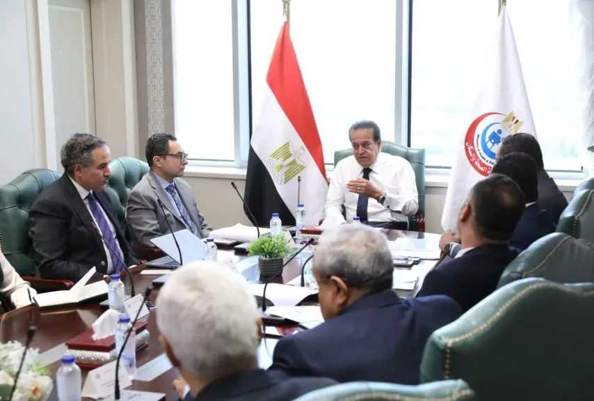 وزير الصحة يبحث مستجدات تطوير مستشفى هليوبوليس بالتعاون مع جامعة فيينا