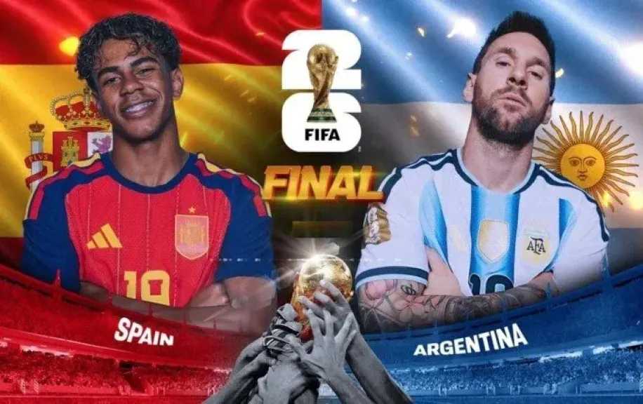قمة القرن في نهائي مونديال 2026.. صراع العروش بين الإعصار الإسباني وكبرياء التانجو