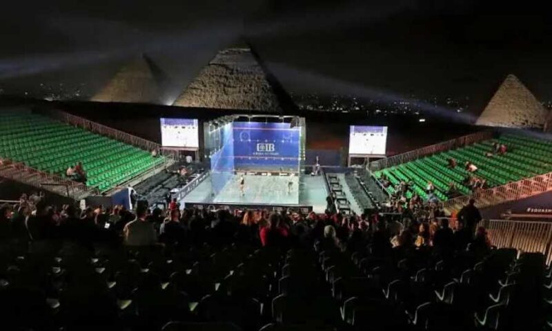 مصر تهزم البرازيل بثلاثية في افتتاح مونديال الاسكواش