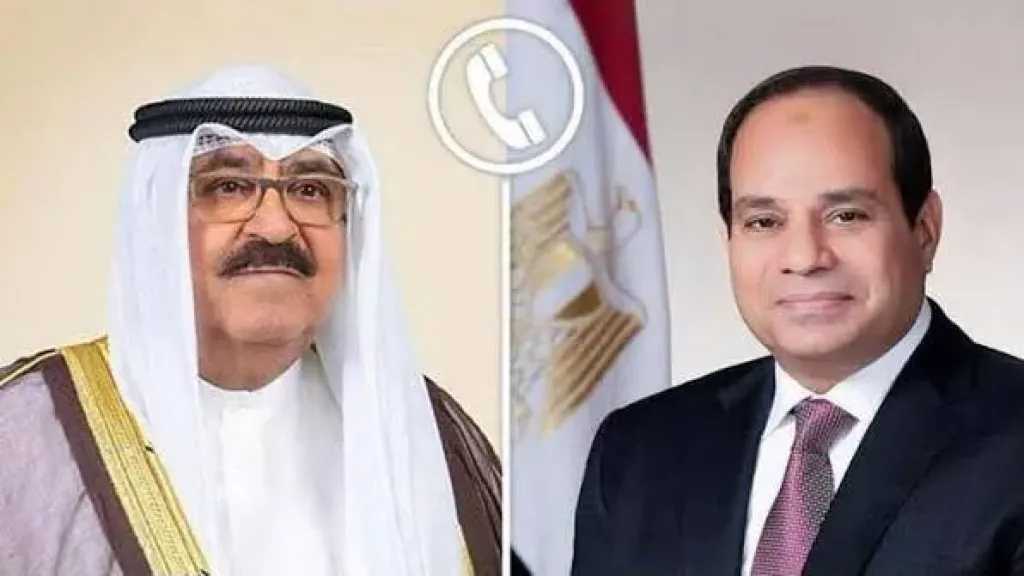 السيسي يؤكد لأمير الكويت تضامن مصر الكامل بعد الاعتداءات الإيرانية